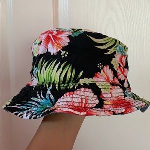 Floral Reversible Bucket Hat